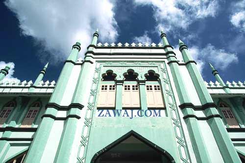 Facade of Sultan Mosque, Republic of Singapore