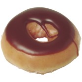 Chocolate donut that I'm not eating because I'm fasting