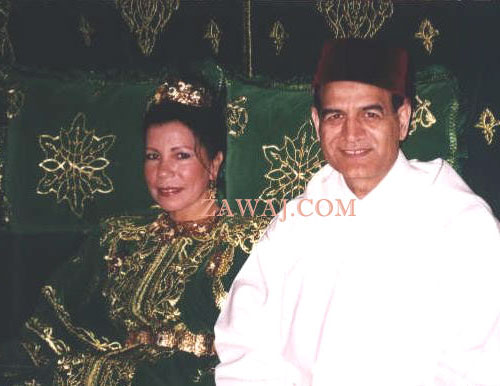 Javed and his bride Fatiha.