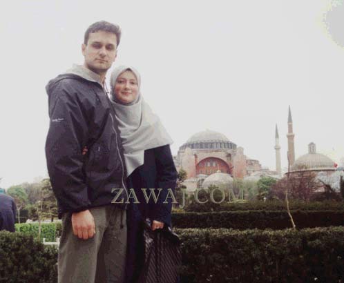 On honeymoon in Istanbul, Turkey