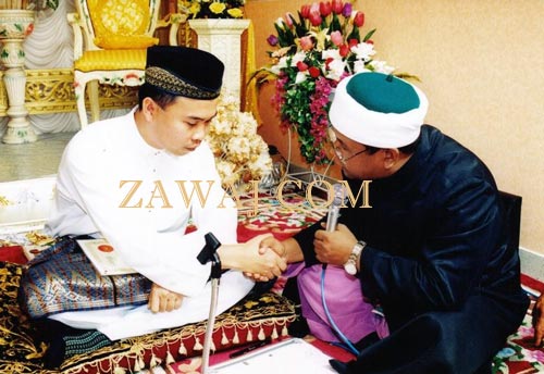 The Nikah (formalization of the marriage contract)