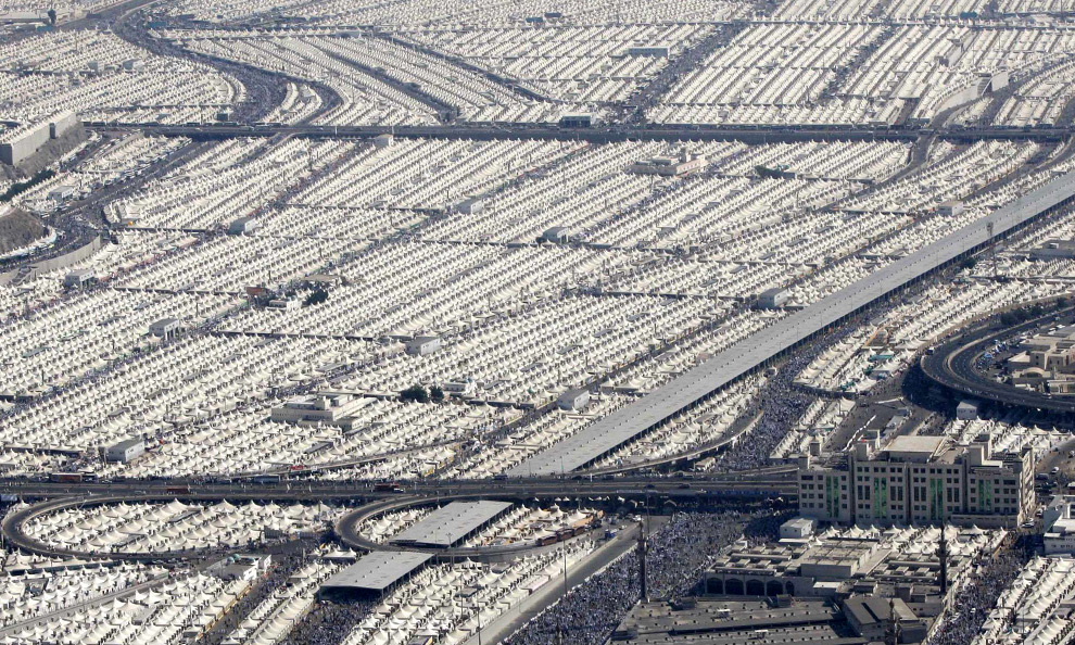 Bricoleurbanism » Mina Tent City, Mecca