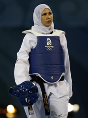 Noha Abd Rabo, Muslim female Olympic athlete