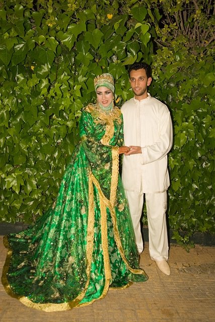 green wedding dresses