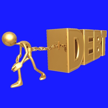 chained to debt