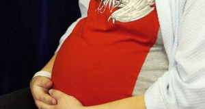 Pregnant teen