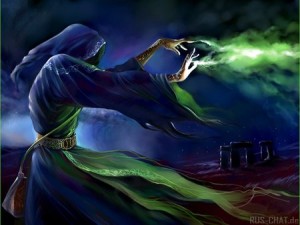 black magic sorcerer