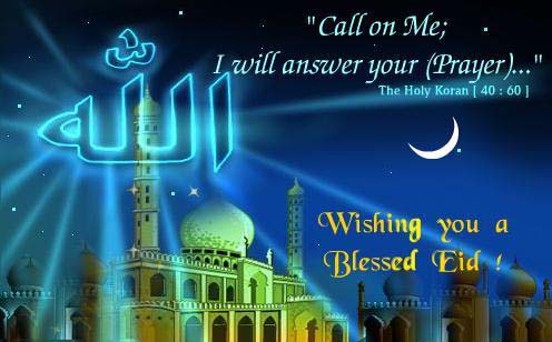Happy Eid, Blessed Eid