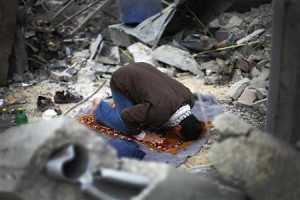 Offering prayer on their time
