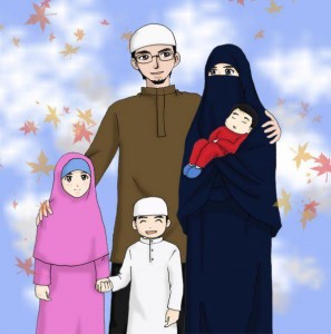 A Muslim family