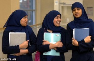 Muslim school girls