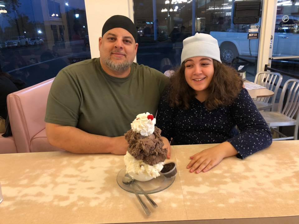 Wael and Salma at Superior Dairy, Hanford California