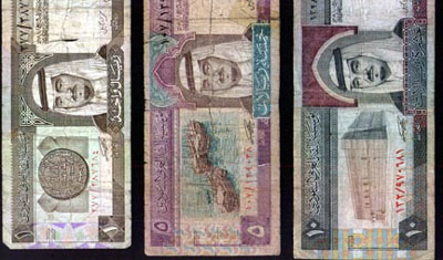 Saudi riyals