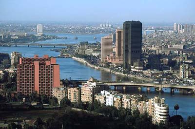 Cairo and the Nile River