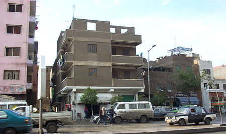 Cairo apartment buildings