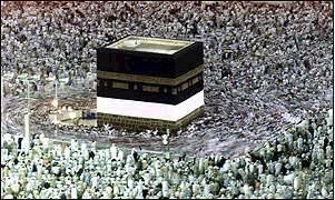 Performing the Tawaaf during Hajj