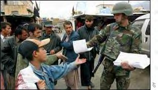 Turkish peacekeepers in Kabul