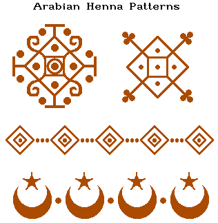 Arabian Henna Patterns