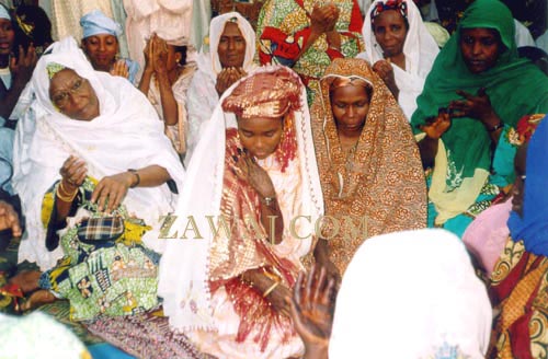 Presentation of the bride