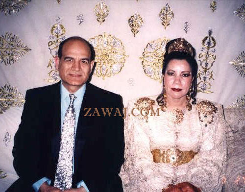 Javed and his bride Fatiha.