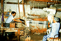 A traditional Fez drawloom