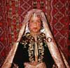 A Moroccan woman in her wedding costume