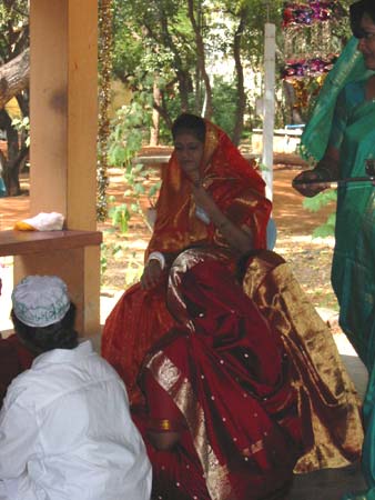 Scenes from a Muslim wedding in India